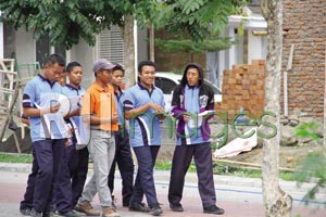 Kunjungan SMK 1 Baureno Bojonegoro ke Merapi Arsita Graha