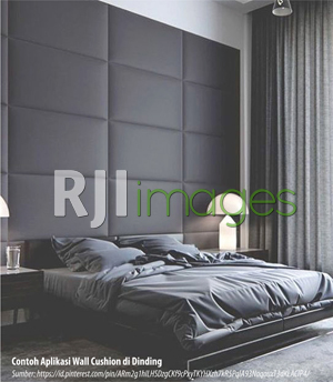 Contoh Aplikasi Wall Cushion di Dinding