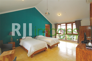 Contoh interior Guesthouse tema resort - doc. RjiImages