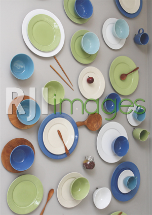 Seni Porcelain Motif dari ZEN Tableware