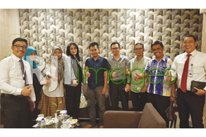 Direktur Konsumer BRI beserta jajarannya dan Pimpinan DPD REI DIY