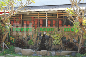 Display kolam relief Kebon’s Agro