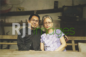 Eko Prawoto bersama istri