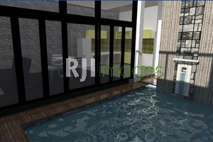 Desain Frame Pool
