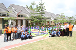 Kunjungan SMK 1 Baureno Bojonegoro ke Merapi Arsita Graha