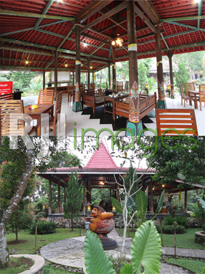 Joglo di Sri Manganti Restoran Graharu Boutique Hotel & Spa Borobudur