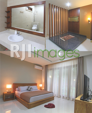 Kamar tidur dan sudut ruang ibadah