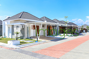 Kawasan hunian tipe 45 bergaya modern tropis @Pondok Permai Banguntapan 2