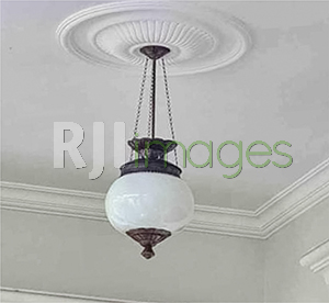 Lampu gantung bulat rantai