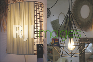 Lampu shade model tempel dan Lampu shade gantung industrial