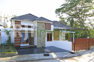 Model rumah tipe 50 mini cluster Graha Asri Bangunjiwo