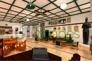 Nuansa 'Tempo Dulu' pada Desain Co-working Space#1