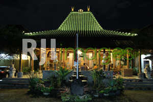 Pendopo utama sebagai simbol rumah Jawa