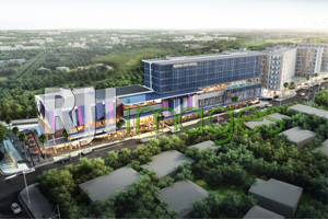 Perspektif Barsa City, kawasan mixed used Apartment, Shophouse, dan Shopping Gal