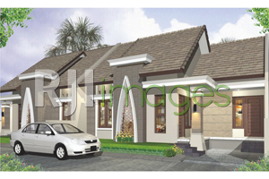 Perspektif rumah tipe 45, Green Tasneem Bangunjiwo