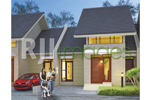 Perspektif rumah tipe 50, Pesona Bunga Kasongan