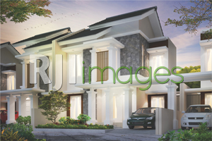 Perspektif rumah tipe 85-Alexa, Imperia Piazza