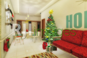 Dekorasi Natal Hunian Mungil