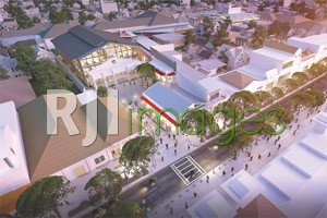 Rancangan Kawasan Pusat Belanja ex Bioskop Indra#2