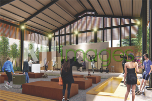 Rancangan Kawasan Pusat Belanja ex Bioskop Indra#4