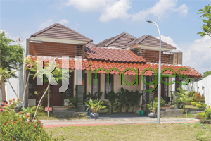 Sudut kawasan hunian tipe 45, Taman Anggrek Jebugan 5 Klaten