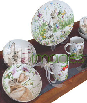 Seni Porcelain Motif dari ZEN Tableware