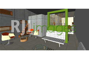 bambu sebagai partisi