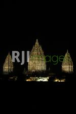 Eksotisnya Candi Prambanan, Dengan Lampu LED Panasonic