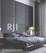 Contoh Aplikasi Wall Cushion di Dinding
