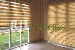 Contoh aplikasi rainbow blinds pada jendela rumah