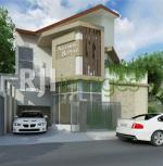 Desain Rumah Kantor 2 lantai