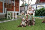 Happy Ayunita Maiyardani (Owner) beserta Putra Putri Kembarnya