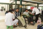 Aksi donor darah REI