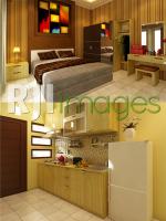 Kamar Tidur Utama dan Dapur