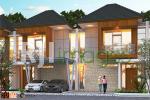 Perspektif kawasan rumah tipe 82 Heritage Platinum