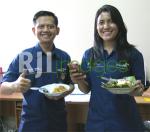 Perwakilan dari Bank mandiri dalam acara ulang tahun Sumber Baru Land ke12