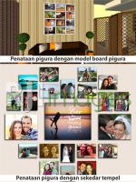 Pigura dengan model Board Pigura dan sekedar ditempel