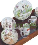 Seni Porcelain Motif dari ZEN Tableware
