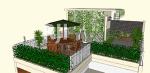 Rooftop Garden Model Tropis